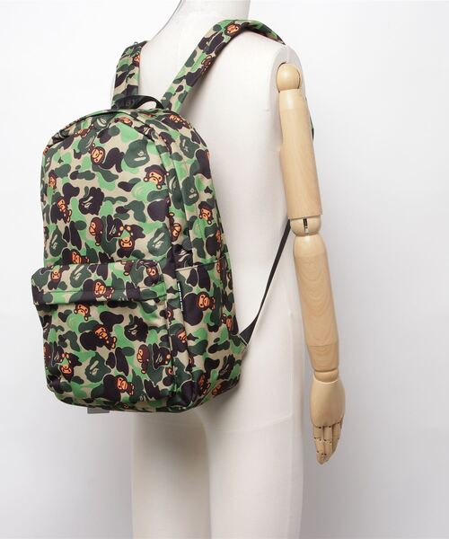 BABY MILO ABC CAMO MILO BACKPACK M（バックパック/リュック）｜A
