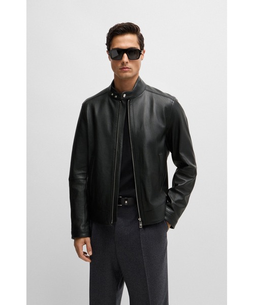 セール】レギュラーフィット グレインレザー ジャケット（その他