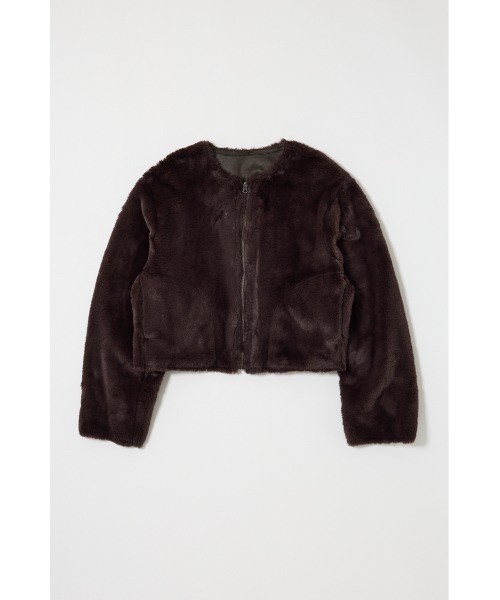 25年AW新作】REVER FAUX ファーコート（ブルゾン）｜MOUSSY（マウジー