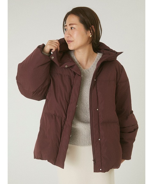 emmi（エミ）の「【emmi atelier】サステナブルフーディーダウン