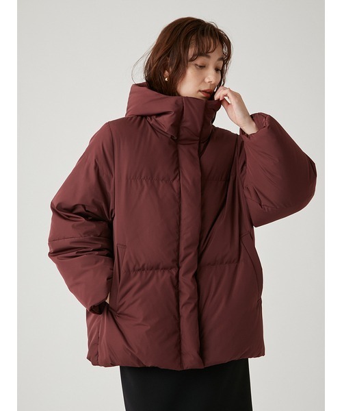 emmi（エミ）の「【emmi atelier】サステナブルフーディーダウン