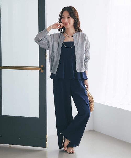 セール】【新色追加！】ベアトップオールインワン（サロペット