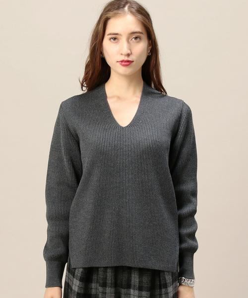 AURALEE（オーラリー）の「＜AURALEE＞Vネック ニットプルオーバー Ψ