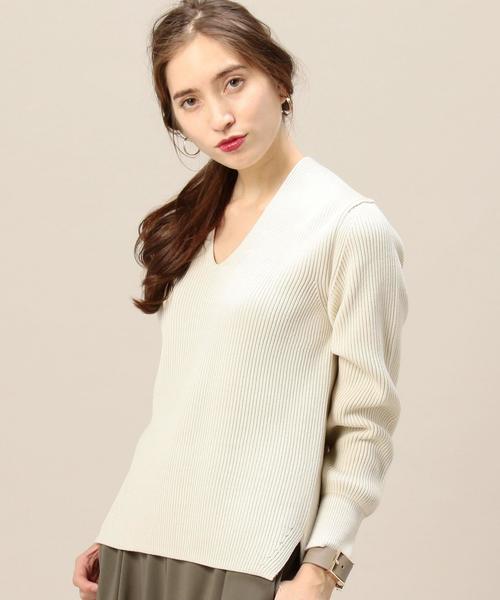 AURALEE（オーラリー）の「＜AURALEE＞Vネック ニットプルオーバー Ψ