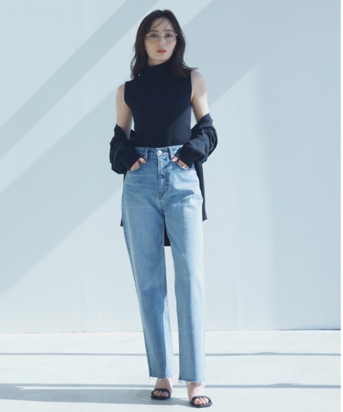 Boys fit denim/ボーイズフィットデニム（デニムパンツ）｜anuans（ア