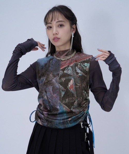 2Pセットカットソー by MAO KAWASAKI(HARE)（Tシャツ/カットソー