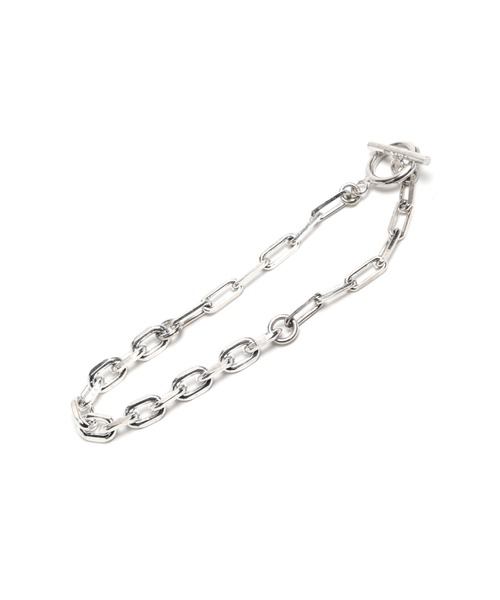 YArKA/ヤーカ】silver925 thick long oval chain bracelet [LVO2