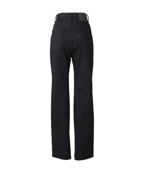 SNAKE LOOP柄デニムフレアパンツ（デニムパンツ）｜HYSTERIC GLAMOUR