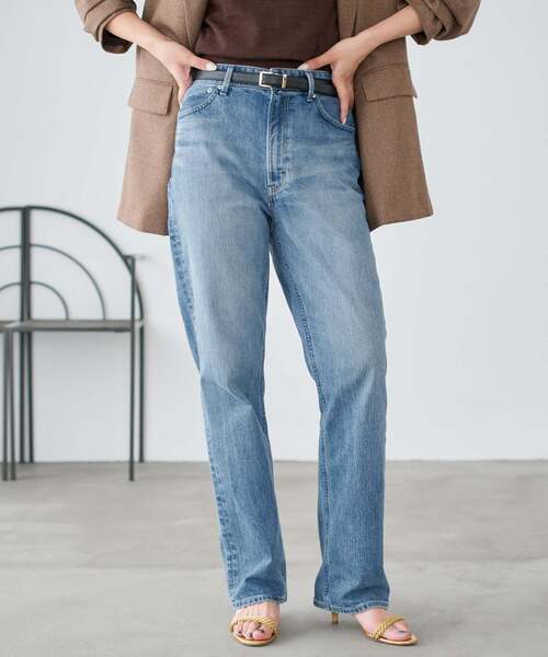 セール】YANUK/ヤヌーク 別注 LOUISE ストレートデニム（デニムパンツ