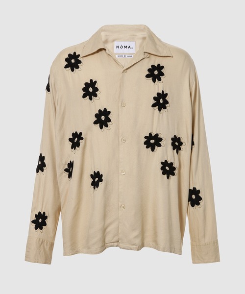 NOMA t.d.（ノーマティーディー）の「Floral Hand Embroidery Shirt