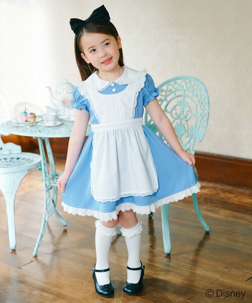 セール】【ディズニー/ふしぎの国のアリス】なりきりワンピース