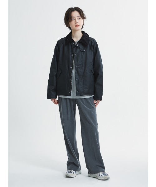 TRANSPORT / トランスポート】ワックス ショート ジャケット（ブルゾン