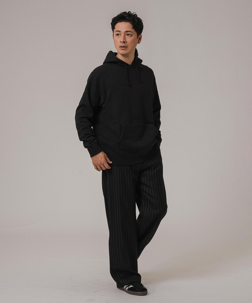 WEB限定 LOOPWHEELER for LOWERCASE ライトツリウラケ ルーズフィット