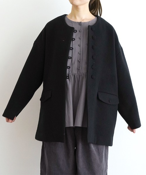 セール】オオカミと新しい朝と灯りと“がいとう”（ノーカラーコート