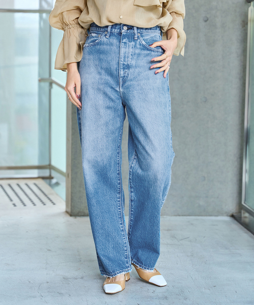 IENA（イエナ）の「【KURO/クロ】別注 OPTIMA ワイドテーパードデニム