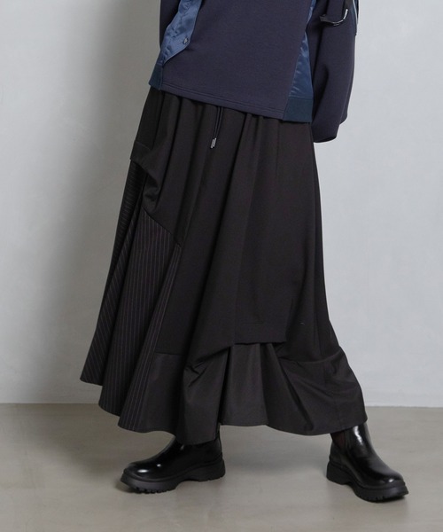 MARECHAL TERRE（マルシャルテル）の「タックフレアスカート（スカート