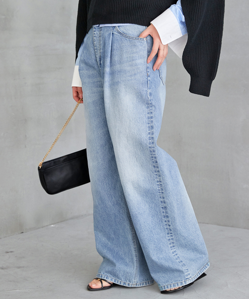 Deuxieme Classe（ドゥーズィエムクラス）の「Tuck Buggy デニム