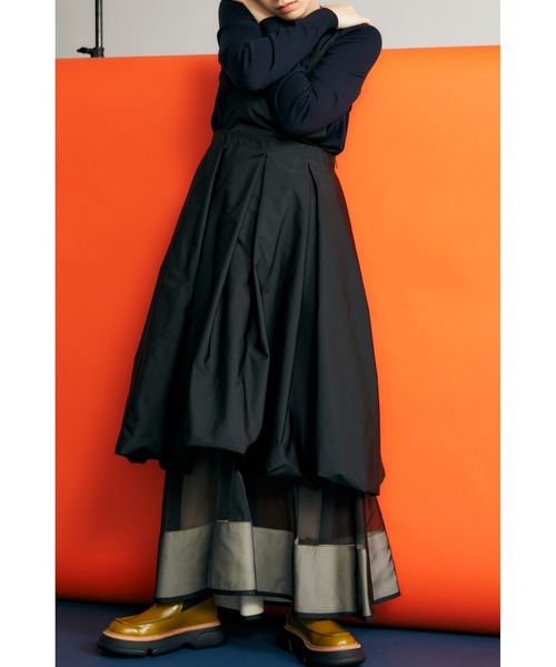 ENFOLD（エンフォルド）の「High Twill バルーンサロペットスカート