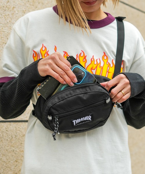 セール】BENCHMARK WAIST BAG/スラッシャー撥水加工シンプルデザイン