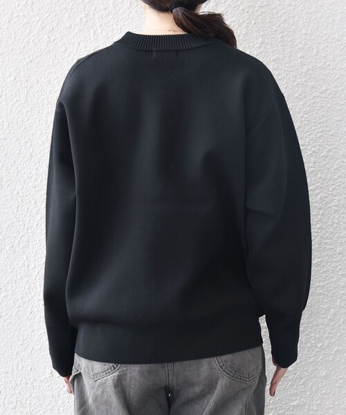 WEB限定】SHIPS any:〈洗濯機可能〉ジップアップ ニット ブルゾン