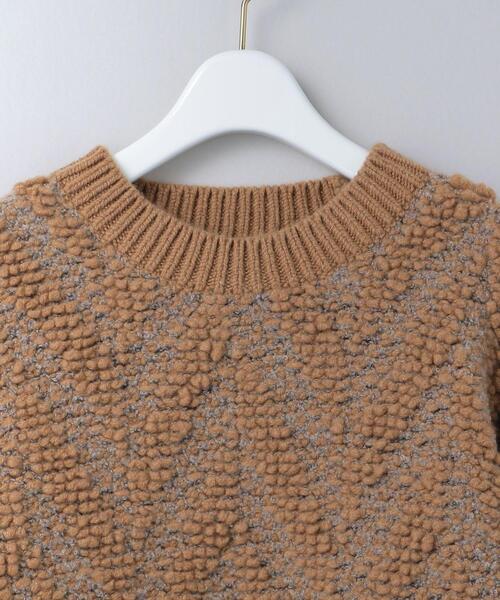 6（ロク）の「＜6(ROKU)＞JACQUARD KNIT PULLOVER/ニット（ニット