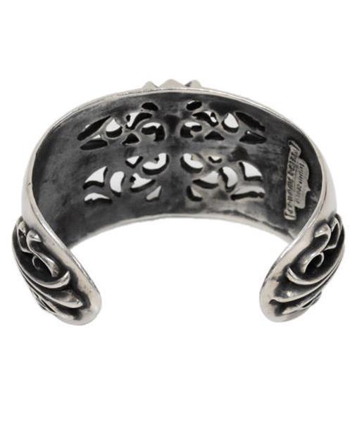 ブランド古着】FLRL CRS CUFF フローラルクロスワイドカフ バングル