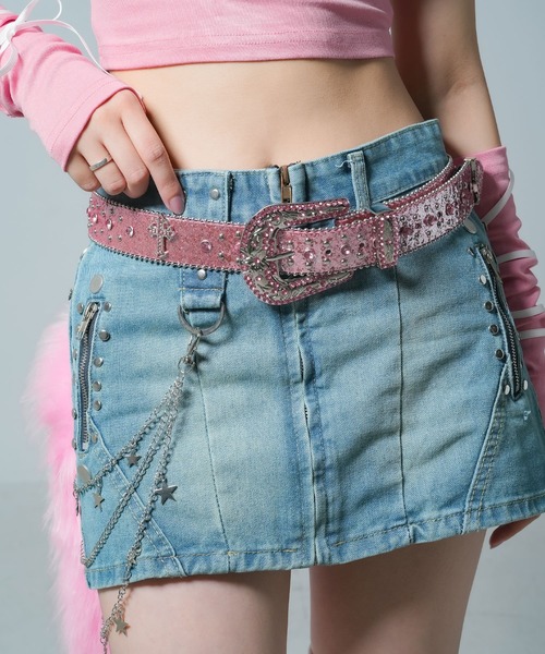 Diable baiser（ディアブルベーゼ）の「Y2Kギャルキラキラベルト