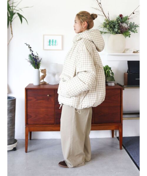 セール】フードデザインダウン（ダウンジャケット/コート）｜Ungrid