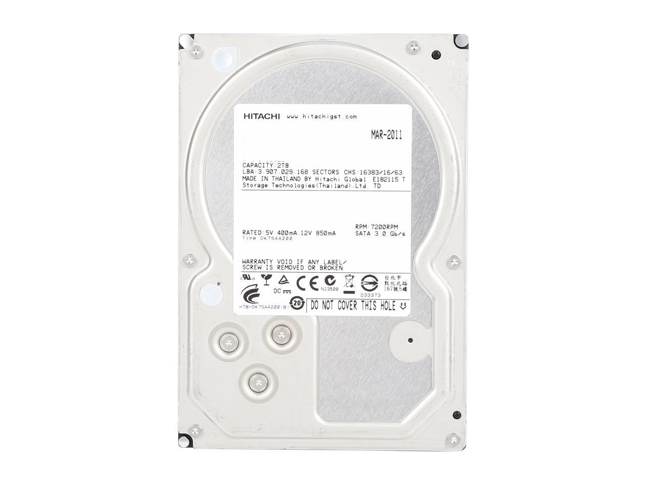 2TB Enterprise HDD HITACHI 2TB 3.5