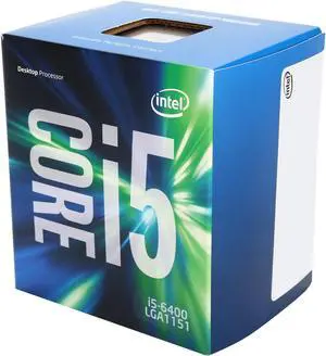 Intel Core i5 7th Gen - Core i5-7400 Kaby Lake Quad-Core 3.0 GHz
