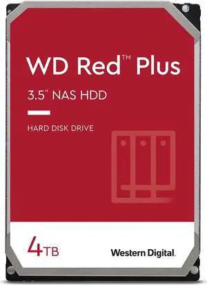 Western Digital 12TB WD Red Plus NAS Internal Hard Drive HDD