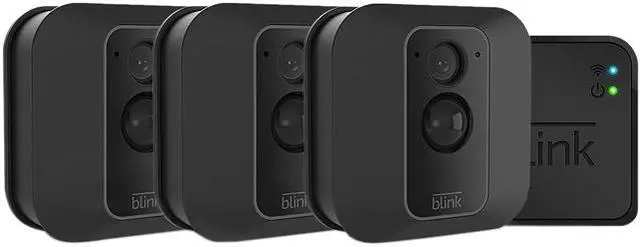 Blink XT2 Outdoor/Indoor Smart Security Camera - 3 Camera Kit with