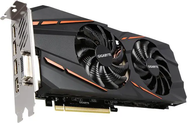 GIGABYTE GeForce GTX 1060 Graphics Card GV-N1060G1 GAMING-6GD REV