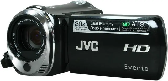 JVC Everio GZ-HM300 Black HD Flash Memory Camera - Newegg.ca