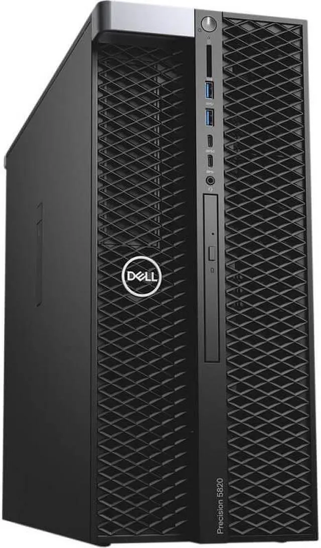 Refurbished: Dell Precision Tower 5820 Workstation W-2123 4C 3.6