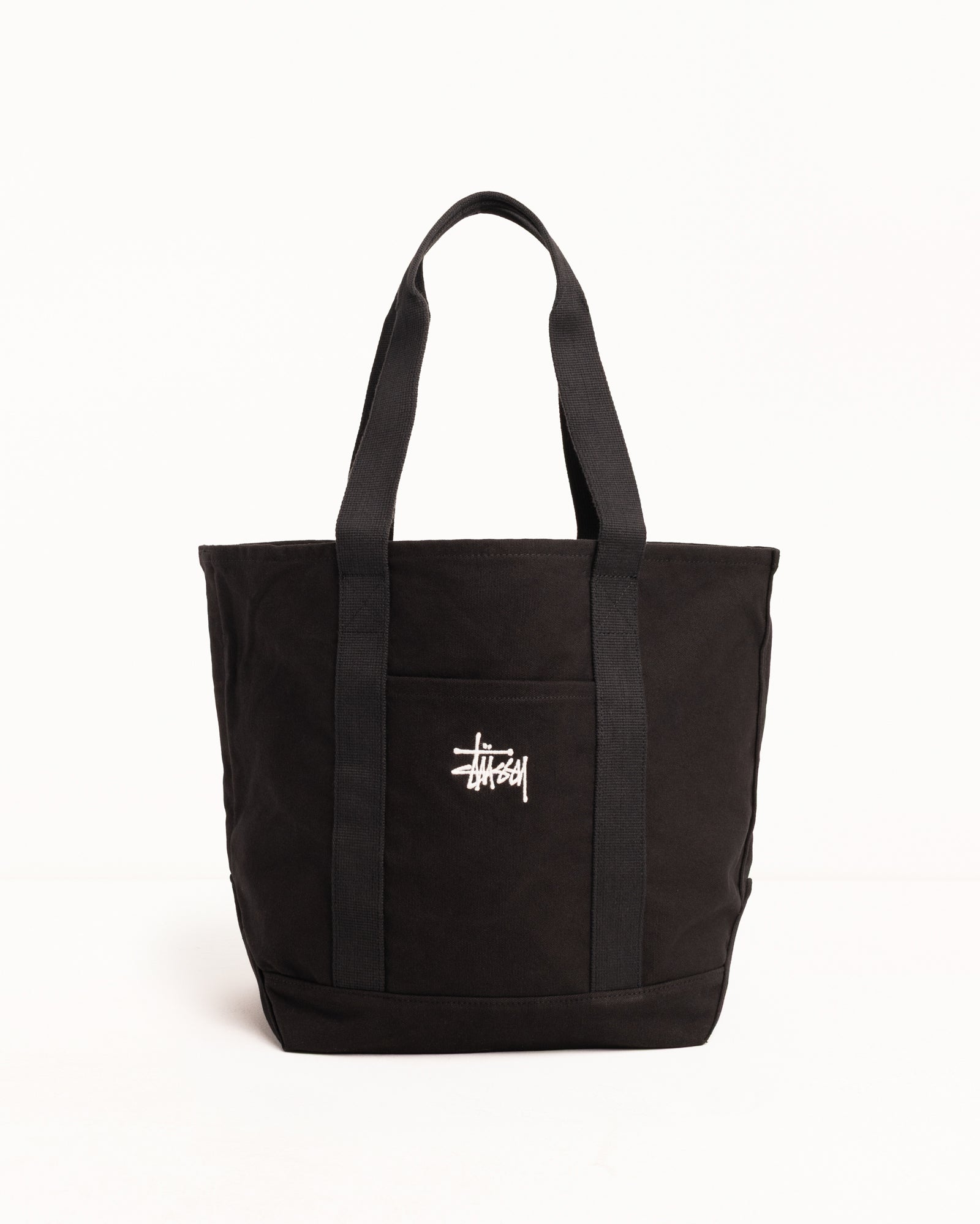 Canvas Market Tote – Black | Accessories | Stüssy Canada