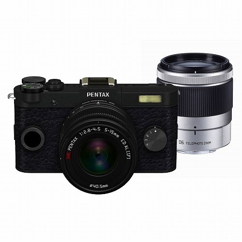 ペンタックス(PENTAX) Q-S1 ダブルズームキット ブラック×チャコール