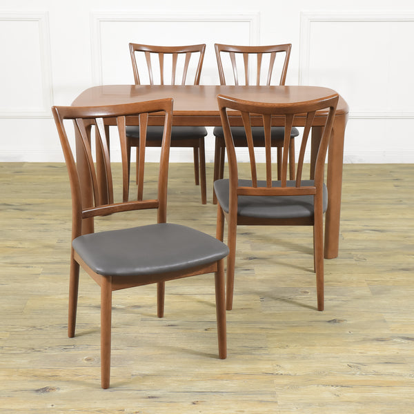 Nissin / Japan Nissin Dining Chair Set of 4 #30790 – camori