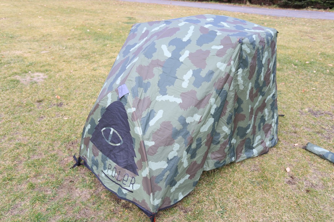オシャレキャンパーは持ってる。カッコよすぎるソロテント【POLeR】を