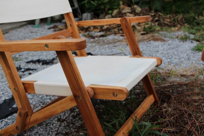 レビュー】今話題、ニトリの木製折りたたみローチェアを買ってみた