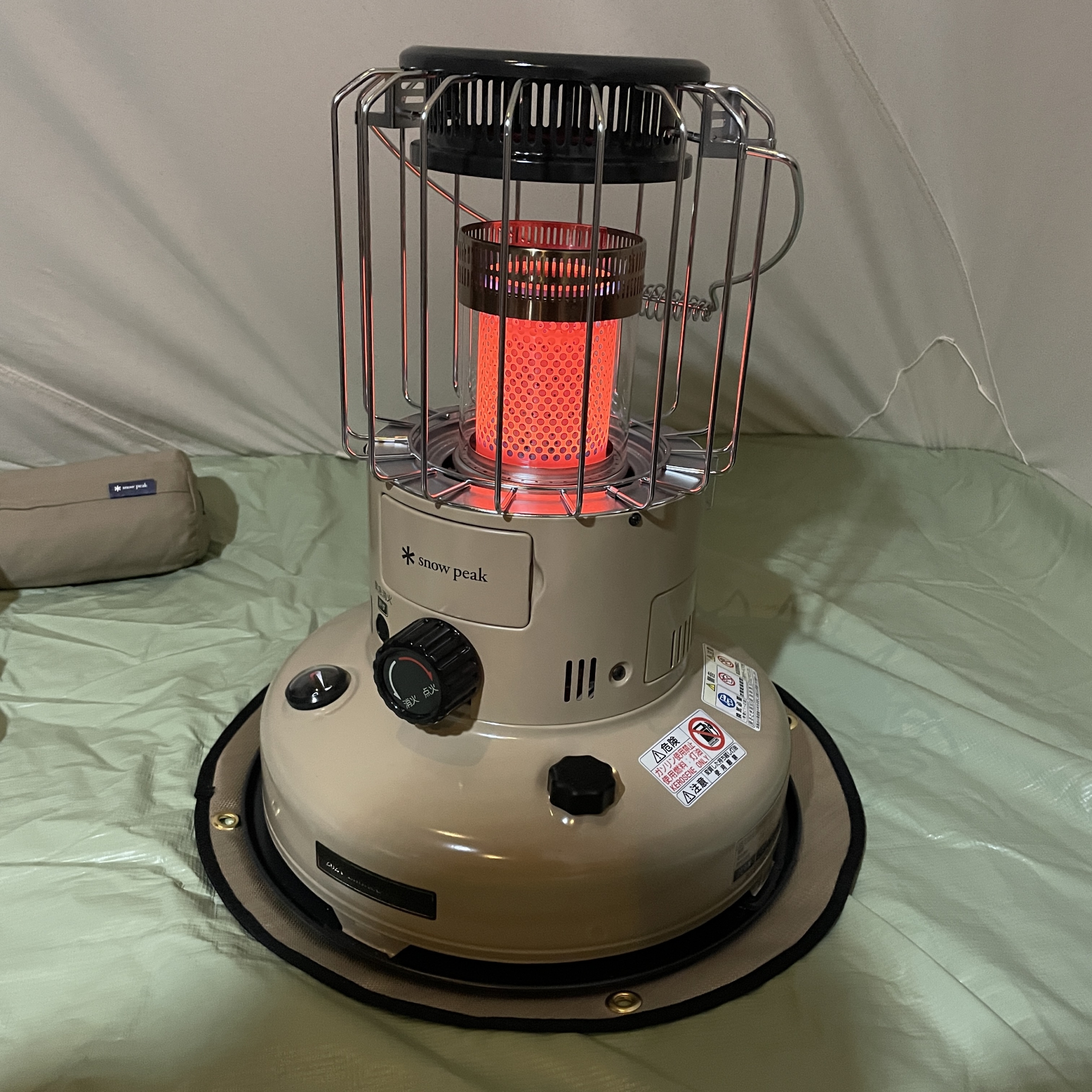 スノーピーク「グローストーブ」×クラシックジャック140 | Camp9