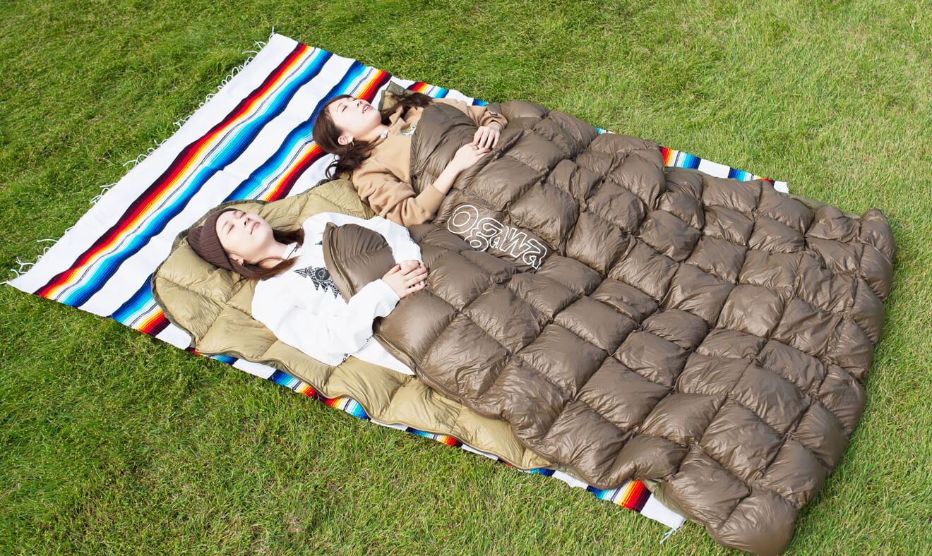 ogawaから封筒型ダウン寝袋「ダウンシュラフ800」登場 | キャンプレビュー