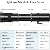 ヤマダモール | Lightdow EF/EF-S レンズfor Canon 望遠ズームレンズ