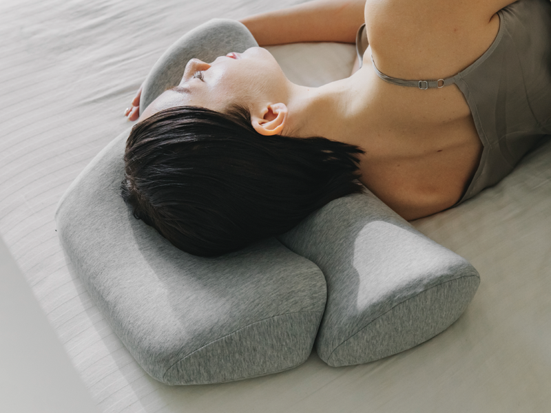 公式】首と肩のことだけを考えたダブル枕ベーシック │ CALQS