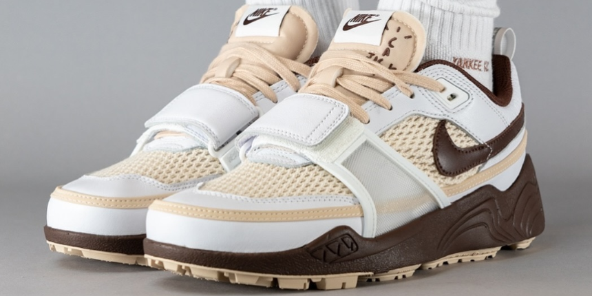 An On-Foot Look at the Travis Scott x Nike Zoom Field Jaxx 