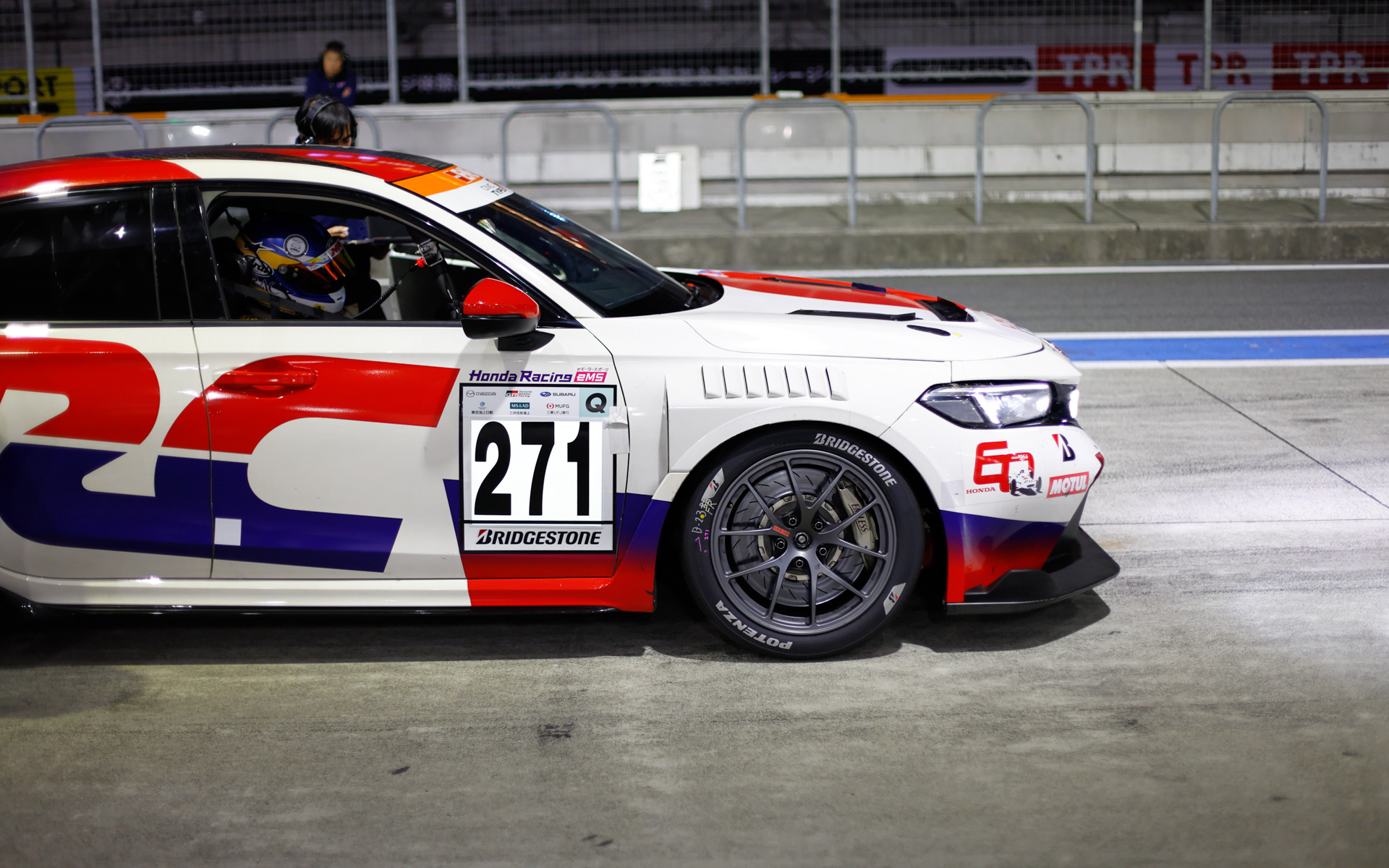 橋本洋平の富士24時間参戦記 チームHRC「シビック タイプR CNF-R」の