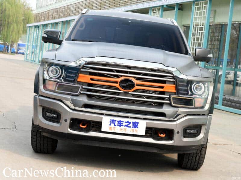 ZX Auto launched a huge Weishi 1949 pickup for $24,460