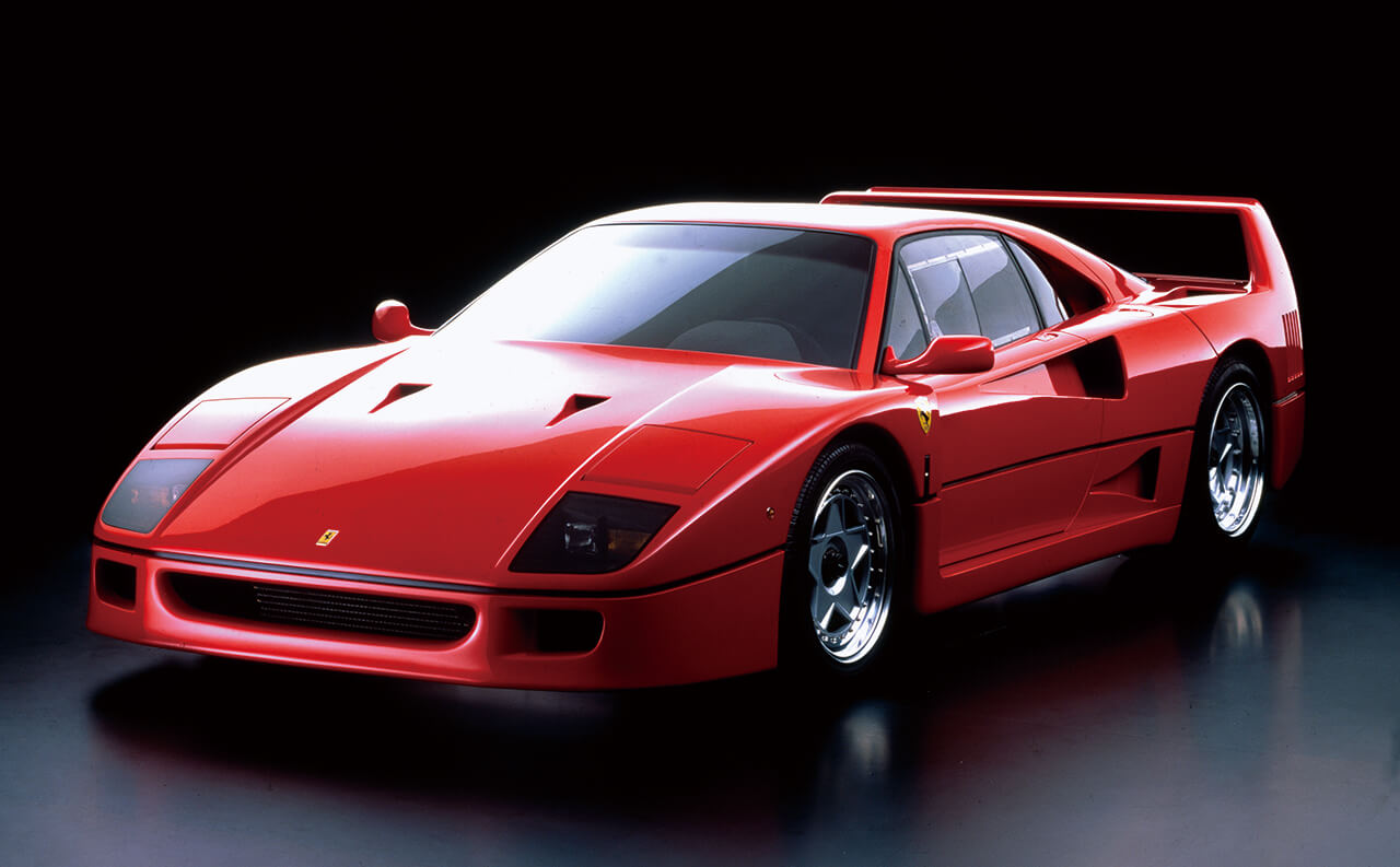 フェラーリ創業40周年に誕生した伝説のスペチアーレ「フェラーリ F40
