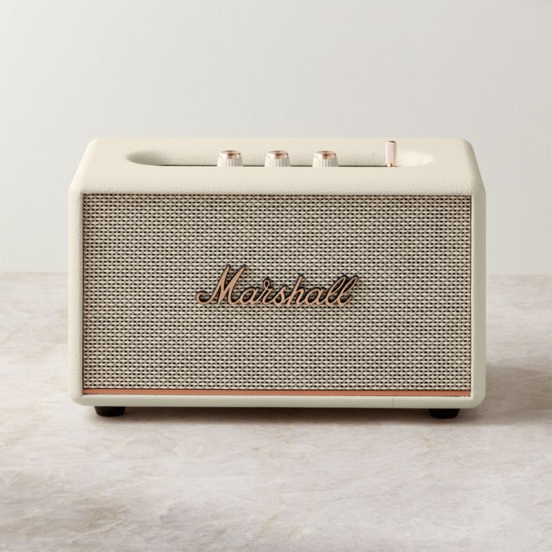 Marshall Acton III Cream Bluetooth Speaker | CB2