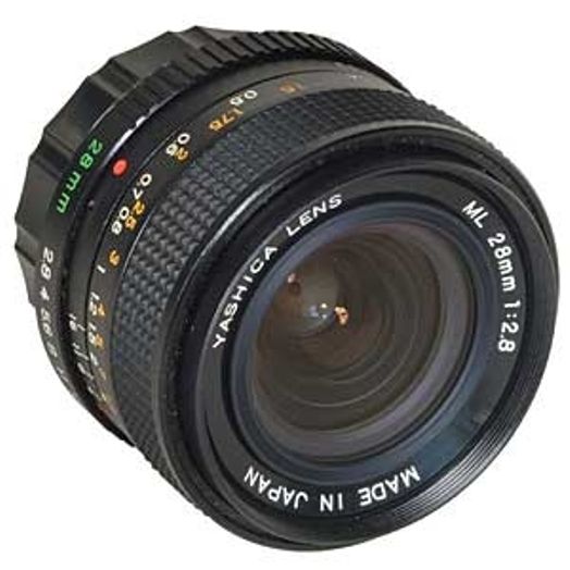 Yashica 28mm F/2.8 ML C/Y Mount Lens {52}
